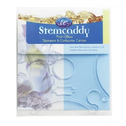 Epic Products Wine Bottle Accessories Twosome Stemcaddy