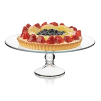 Libbey Selene 12-1/2-Inch Diameter Footed Server Food Servers And Storage