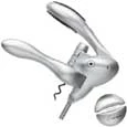 Metrokane Rabbit Corkscrew W/ Free Foil Cutter - Silver Lever Model Corkscrews