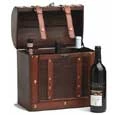 True Fabrications Six-Bottle Treasure Island Travel Case