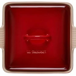 Le Creuset 2.5 Quart Heritage Covered Square Stoneware Casserole