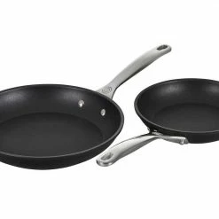 Le Creuset Toughened Nonstick Pro 2 Piece Fry Pan Set (9.5 & 11 Inch) Le Creuset Cookware Sets