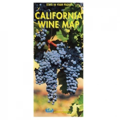 True Fabrications California State Wine Map Wine Tasting