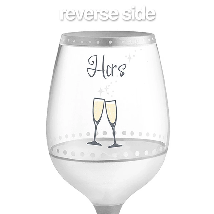 Brand new π Epic Products Hers Hand-Decorated Wine Glass π€© 2 Epic Products Hers Hand-Decorated Wine Glass