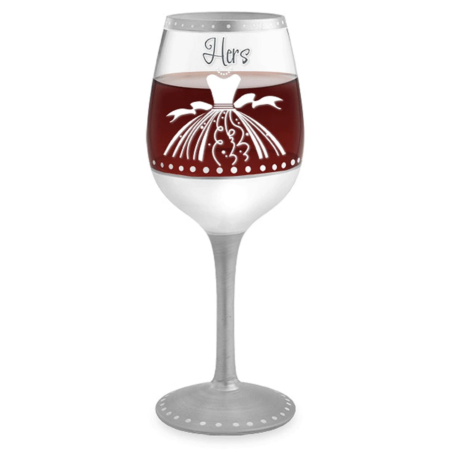Brand new π Epic Products Hers Hand-Decorated Wine Glass π€© 3 Epic Products Hers Hand-Decorated Wine Glass