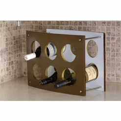 Oenophilia Bentwood 6 Wine Rack
