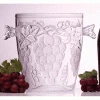 Other Embossed Grape Acrylic Wine Bucket