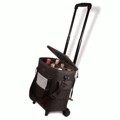Other Franmara Six Bottle Wine Tote W/ Trolley Wine Carry Bags