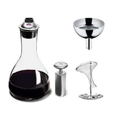 Promo π₯ Metrokane Wine Decanters Metrokane V1 Decanter Set βοΈ 1 Metrokane Wine Decanters Metrokane V1 Decanter Set