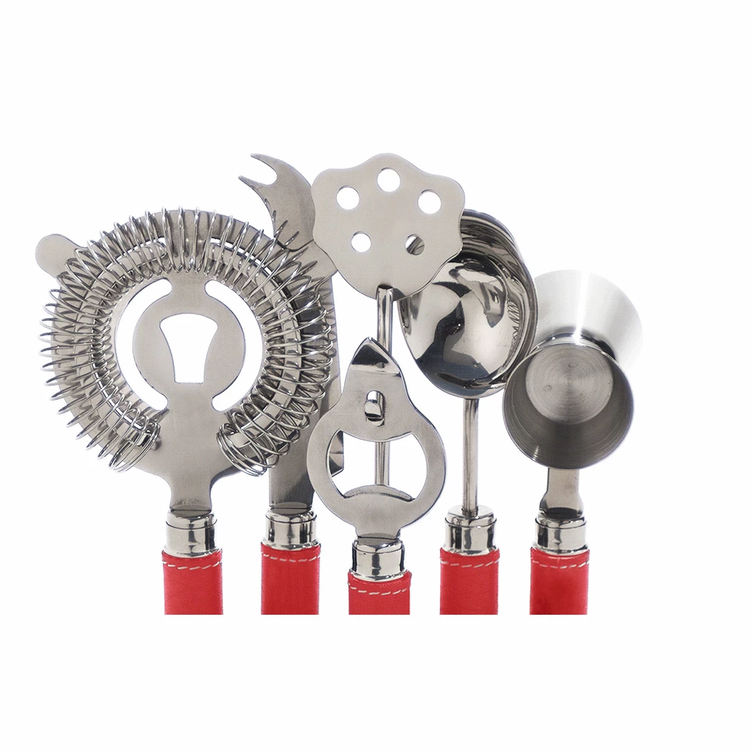 Flash Sale π Metrokane VIP Bar Tool Set - Red Bar/Cocktail Sets β¨ 3 Metrokane VIP Bar Tool Set - Red Bar/Cocktail Sets