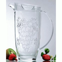Other Champagne Buckets/Wine Chillers Acrylic Embossed Grape Pitcher