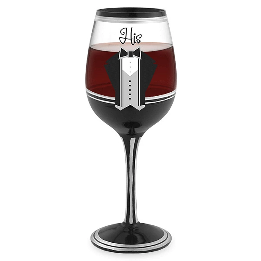 Best Pirce 🔥 Epic Products Decorated Painted Glassware His Hand-Decorated Wine Glass ✔️ 4 Epic Products Decorated Painted Glassware His Hand-Decorated Wine Glass