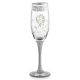 Epic Products Something New Bridal Hand-Decorated Champagne Flute Decorated Painted Glassware