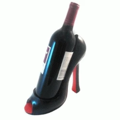Other Wine Racks & Holders Wild Eye Black High Heel Wine Bottle Holder
