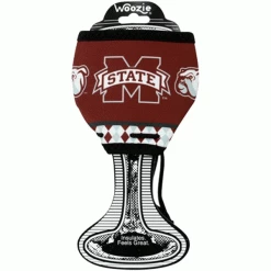 Wine Woozie Wine Glass Accessories Woozie Team Mississippi State