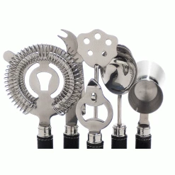 Brand new 𧨠Bar/Cocktail Sets Metrokane VIP Bar Tool Set - Black π 7 Bar/Cocktail Sets Metrokane VIP Bar Tool Set - Black