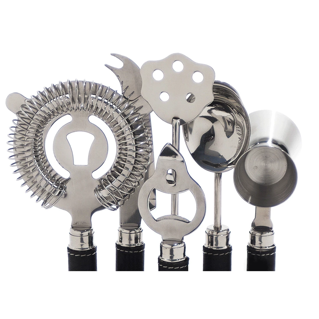 Brand new 𧨠Bar/Cocktail Sets Metrokane VIP Bar Tool Set - Black π 4 Bar/Cocktail Sets Metrokane VIP Bar Tool Set - Black