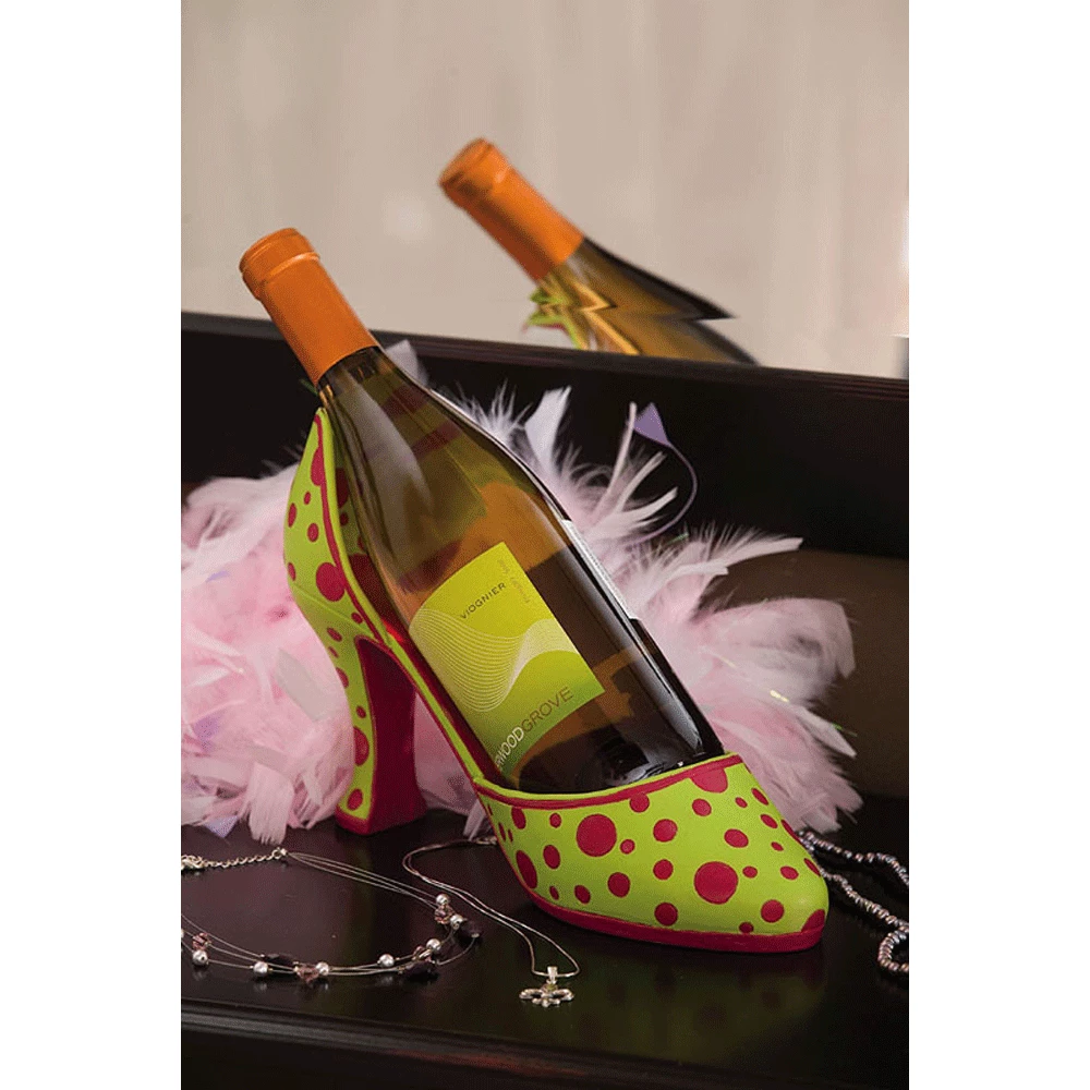 New π€© Other Wine Racks & Holders Polka Dot High Heel Bottle Holder π 1 Other Wine Racks & Holders Polka Dot High Heel Bottle Holder