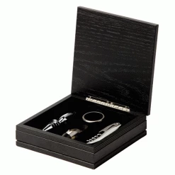 Corkscrew Sets True Fabrications Black 4-Piece Tool Accessory Gift Set