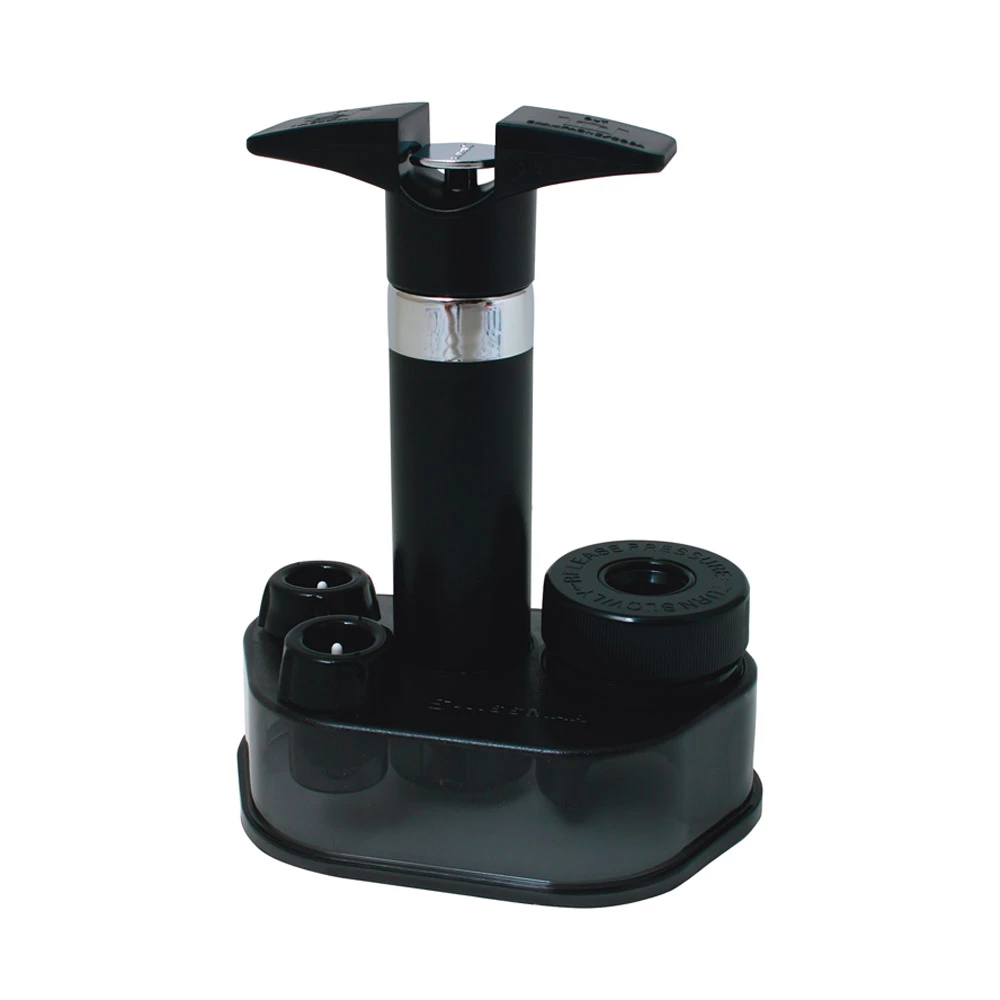 Best Sale ⌛ Swissmar Epivac Black Wine / Champagne Pump Set ✔️ 1 Swissmar Epivac Black Wine / Champagne Pump Set