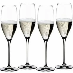 Riedel Vinum Champagne Pay 3 Get 4 Value Gift Pack (Set Of 4)