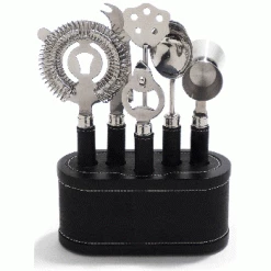 Bar/Cocktail Sets Metrokane VIP Bar Tool Set - Black