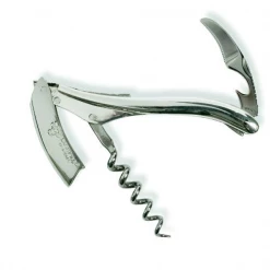 Laguiole En Aubrec - Solid Silver Corkscrews Waiter Style Corkscrews