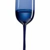 Ravenscroft Crystal Ravenscroft Crystal Classic Collection Ravenscroft Classic Cobalt Blue Long Stem Water Glasses (Set Of 4)