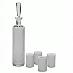 Ravenscroft Crystal Ravenscroft Vodka Decanter Set (Set Of 5) Ravenscroft Crystal Classic Collection