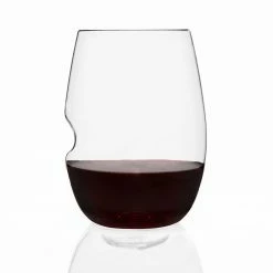 GoVino Top Rack Series Shatterproof Stemless Glasses, Dishwasher Safe, Set Of 4