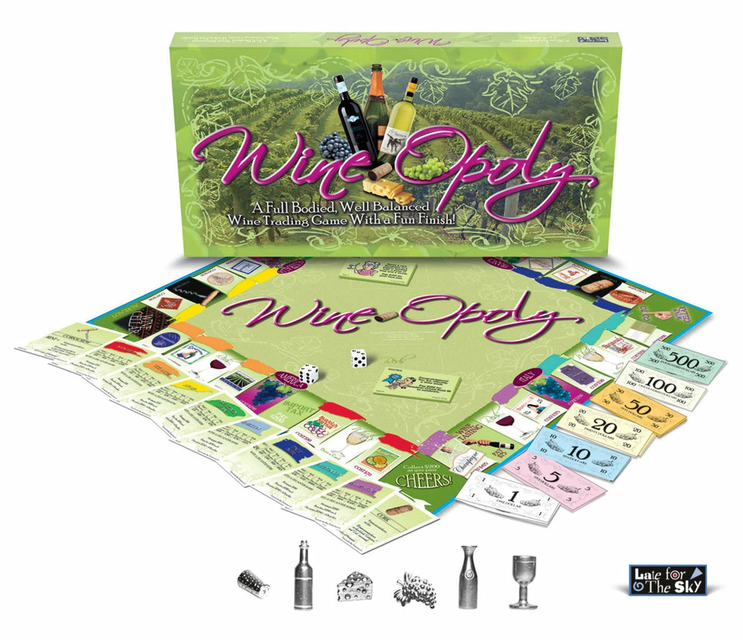 Buy π Other The Original Wineopoly Board Game Bar Games π 1 Other The Original Wineopoly Board Game Bar Games