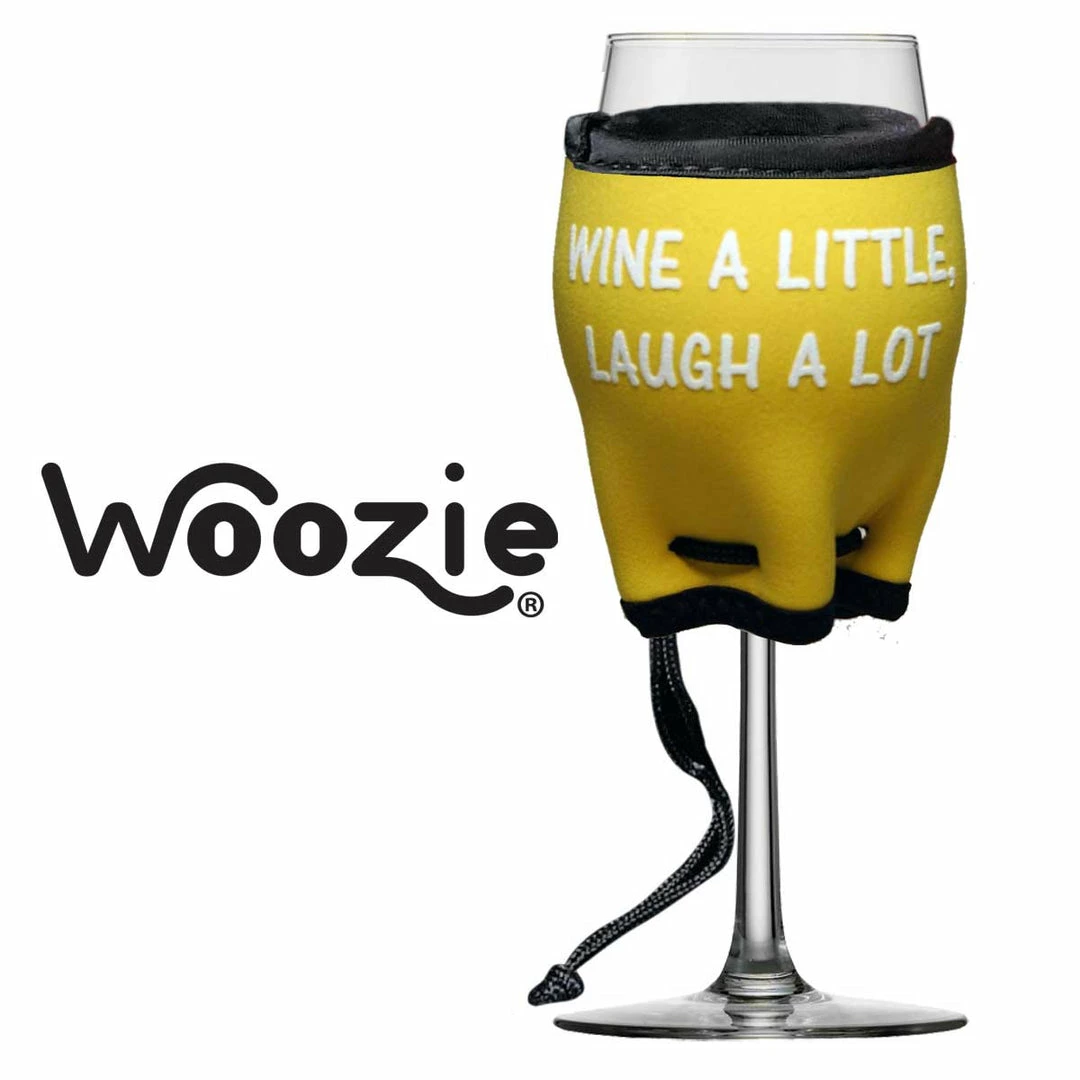 Promo π Wine Woozie Woozie, Wine A Little Laugh A Lot! Wine Glass Accessories π 1 Wine Woozie Woozie, Wine A Little Laugh A Lot! Wine Glass Accessories